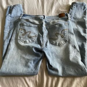 Wallflower Blue Skinny Jeans